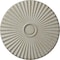 Ekena Millwork Shakuras Ceiling Medallion (For Canopies up to 5 1/2"), 29 1/2"OD x 2"P, Pot of Cream Crackle CM30SHPCC - alternate 1